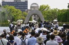 広島原爆の日、核廃絶逆行の動き　岸田首相、核禁条約参加に否定的