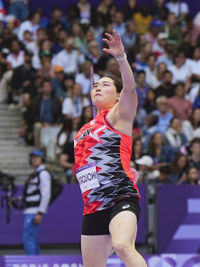 女子やり投げ、北口が決勝へ　クライミング、安楽は首位通過