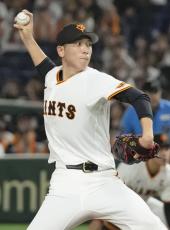 巨5―0広（8日）　戸郷、完封で8勝目