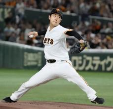 巨1―0神（12日）　山崎伊が8勝目