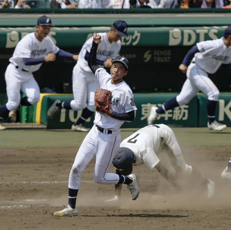 岡山学芸館2―0掛川西　丹羽、無四球で6安打完封