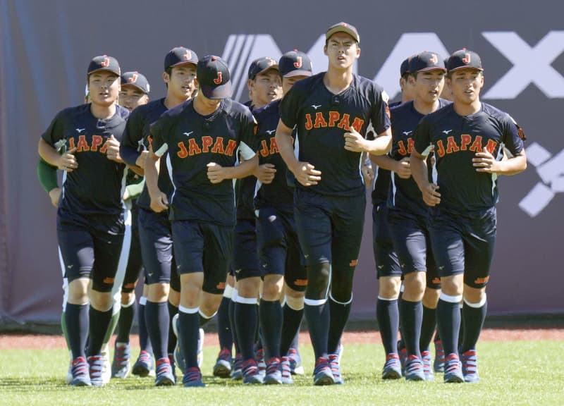 台湾、韓国戦に向け練習　野球のU―18日本代表