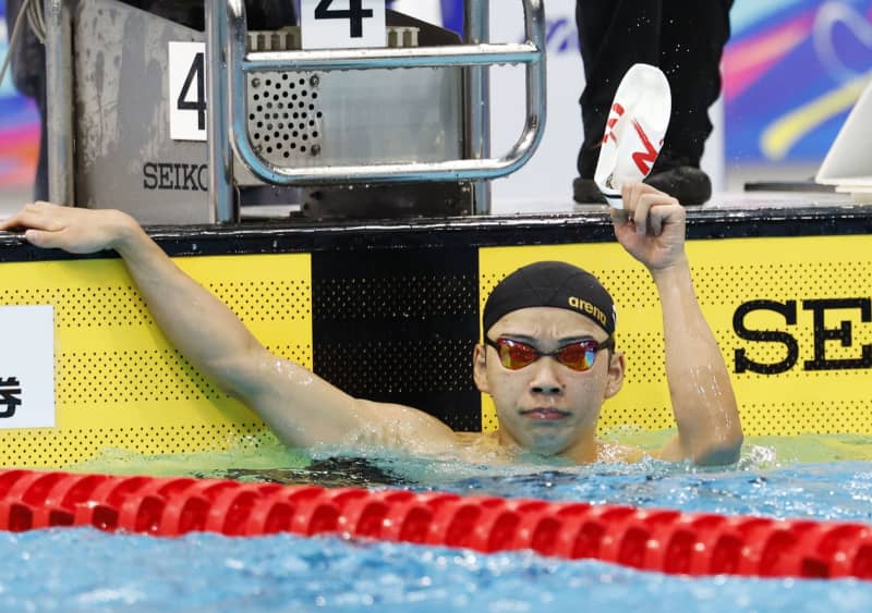 パリ五輪代表の寺門が優勝　競泳日本学生選手権第2日