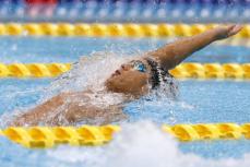 竹原秀一が男子背泳ぎ2冠　競泳日本学生選手権第3日