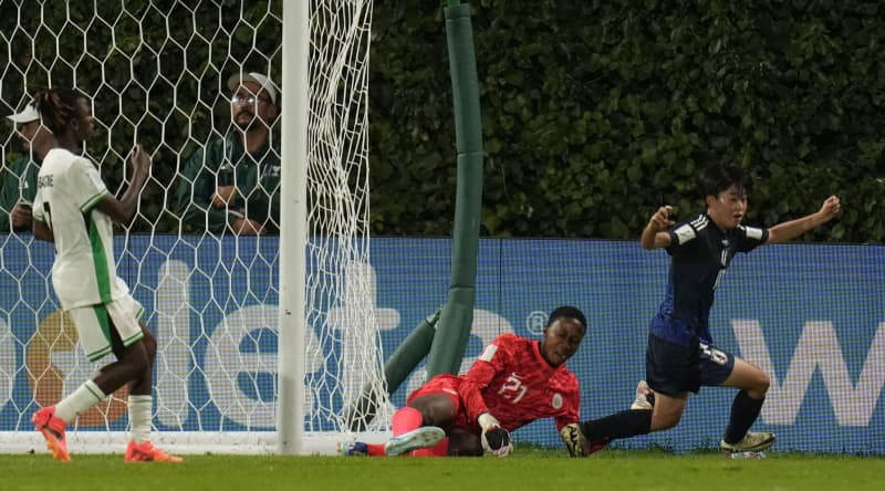 日本、U―20女子W杯8強入り　ナイジェリアを2―1下す