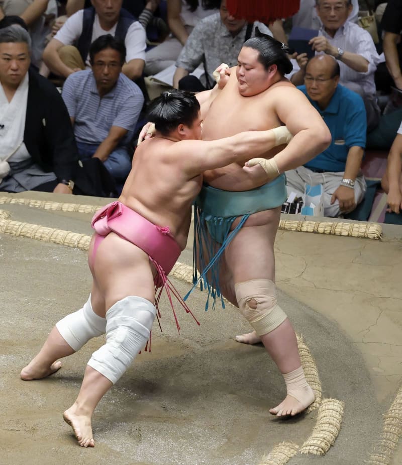 大の里が9連勝で首位守る　琴桜3敗目、豊昇は5勝目