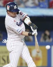 ヤ5―1広（19日）　山田が同点弾と勝ち越し犠飛