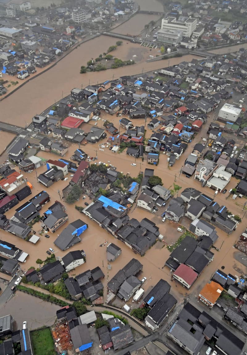 能登、豪雨で1人死亡3人不明　作業員ら7人安否分からず