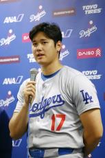 大谷が10度目の週間MVP　史上初の「50―50」を達成