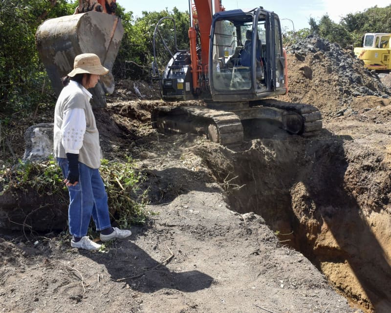 坑内調査に向け工事開始、山口　遺骨眠る宇部海底の「長生炭鉱」