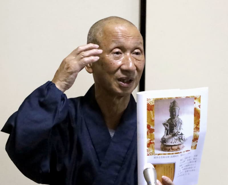 前提満たせば仏像「法要」容認　盗難被害、対馬の観音寺前住職