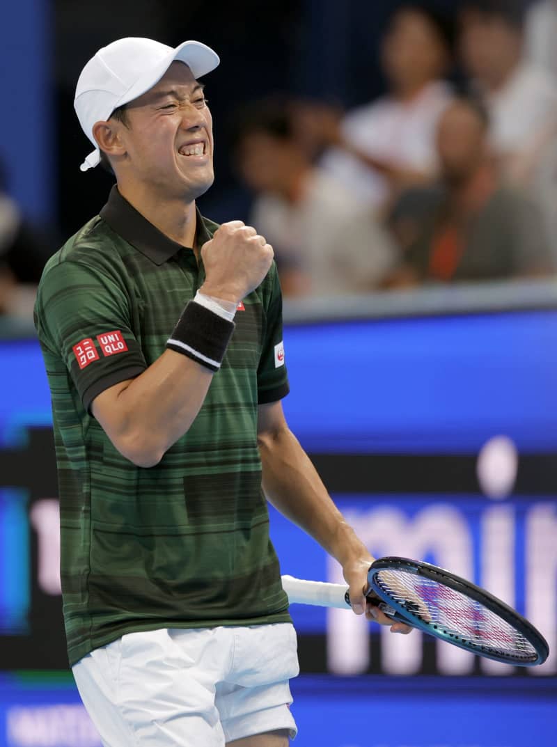 錦織が準々決勝進出　ジャパンOPテニス第4日