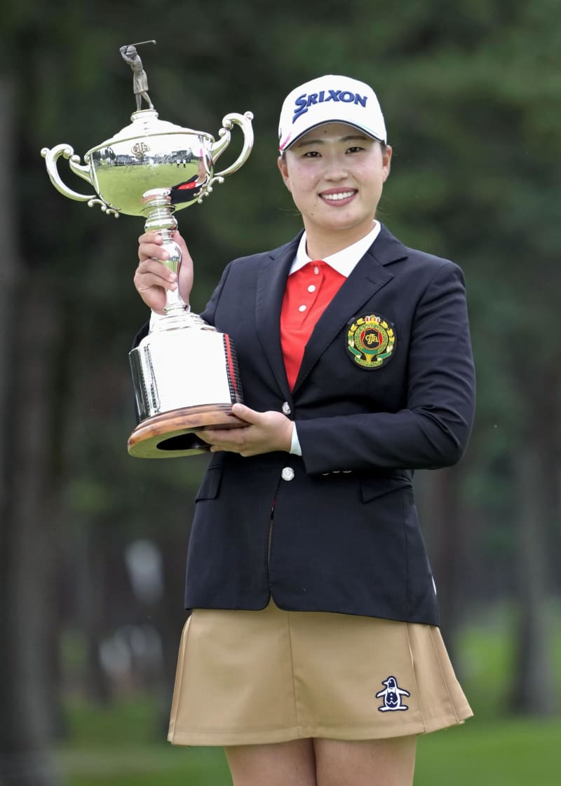 21歳の竹田麗央、初の日本一に　日本女子オープンゴルフ最終日