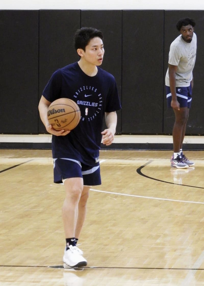 長期的視野でNBA目指す　河村、2日目も精力的