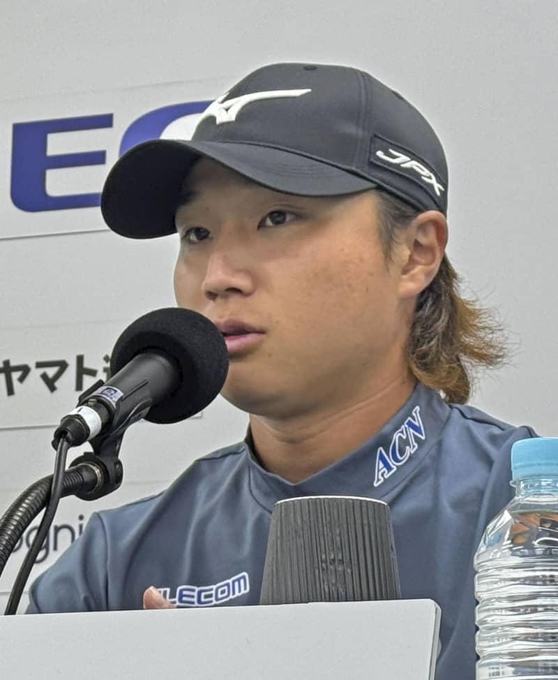 平田憲聖「すごく勝ちたい」　日本OPゴルフが10日開幕