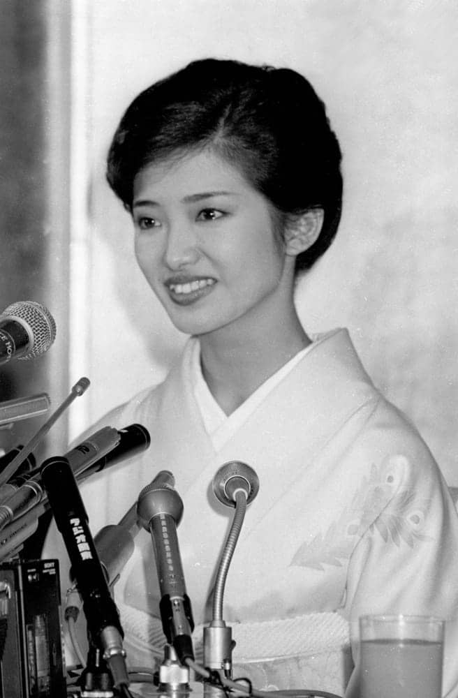 ＜あのころ＞山口百恵さん引退会見　44年前の10月15日