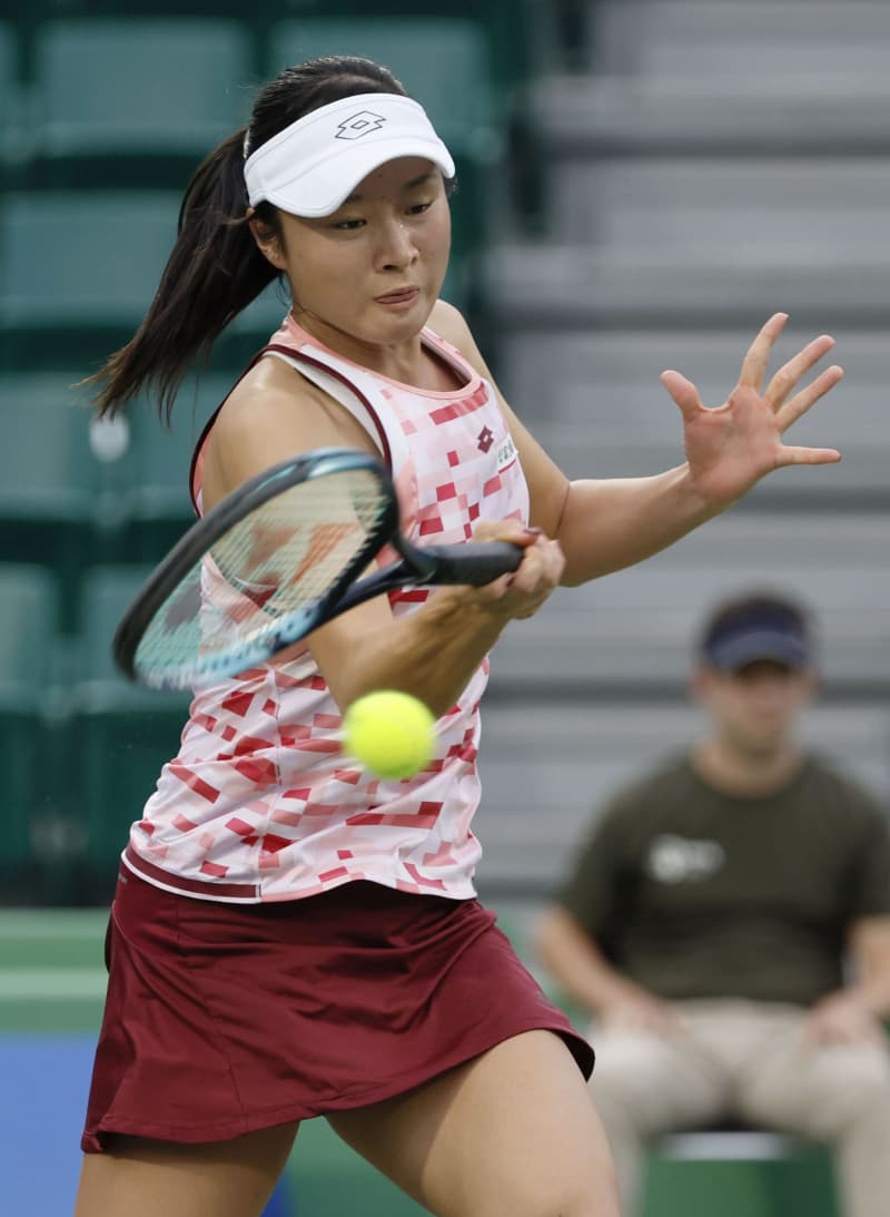 女子テニス斎藤咲良が準々決勝へ　ジャパン・オープン第4日