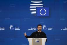 ゼレンスキー氏、勝利計画を説明　EU首脳会議で、対ロシア戦争