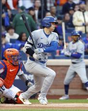 大谷2安打、ドジャースは敗戦　決着は21日第6戦へ