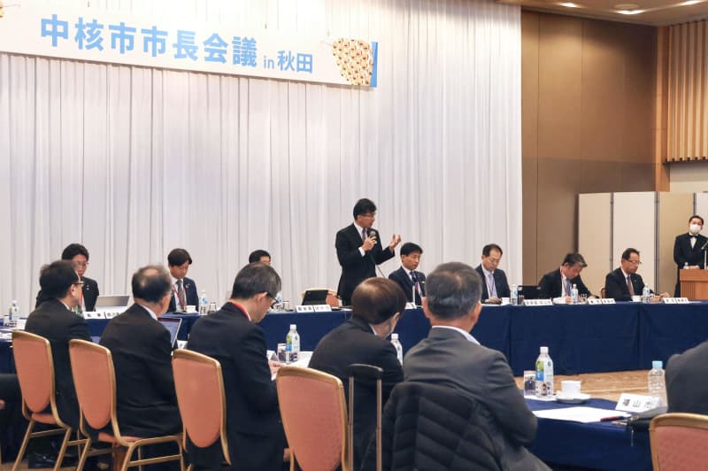 上下水道、耐震化の支援要求　中核市の市長会議、国へ提言