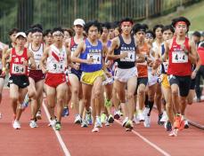 高校駅伝、異例の「代替大会」　豪雨で打ち切りの大阪府予選