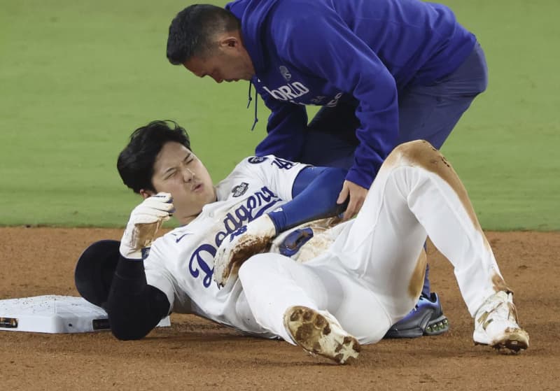 ドジャース大谷、左肩を手術　来春キャンプに間に合う見通し