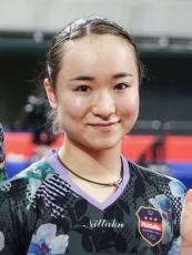 卓球、伊藤美誠は8強入り逃す　松島輝空は準々決勝へ