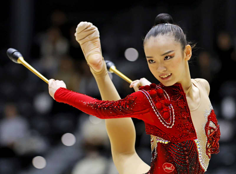 喜田が女子総合初V、鶴田3位　全日本新体操第2日