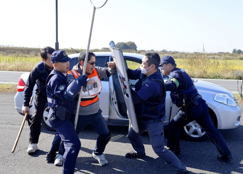 闇バイト強盗を想定、広域訓練　群馬茨城栃木の3県警