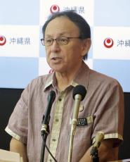 相次ぐ米軍機緊急着陸を批判　沖縄知事「県民の不安高まる」