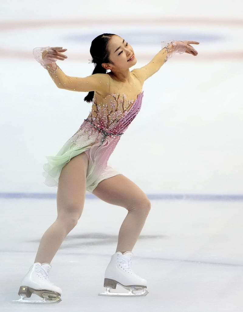 女子は島田麻央が史上初の4連覇　フィギュア全日本ジュニア