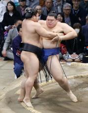 3大関安泰、大の里は7勝目　琴桜、豊昇龍は1敗キープ