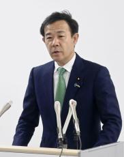 田畑議員、不適切な党員登録百人　自身の関与は否定