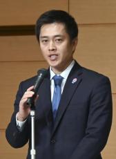 吉村氏、都構想制度案作成　大阪維新代表再選で表明