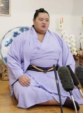 初V琴桜「祝福されて良かった」　来年初場所、綱とりに挑む