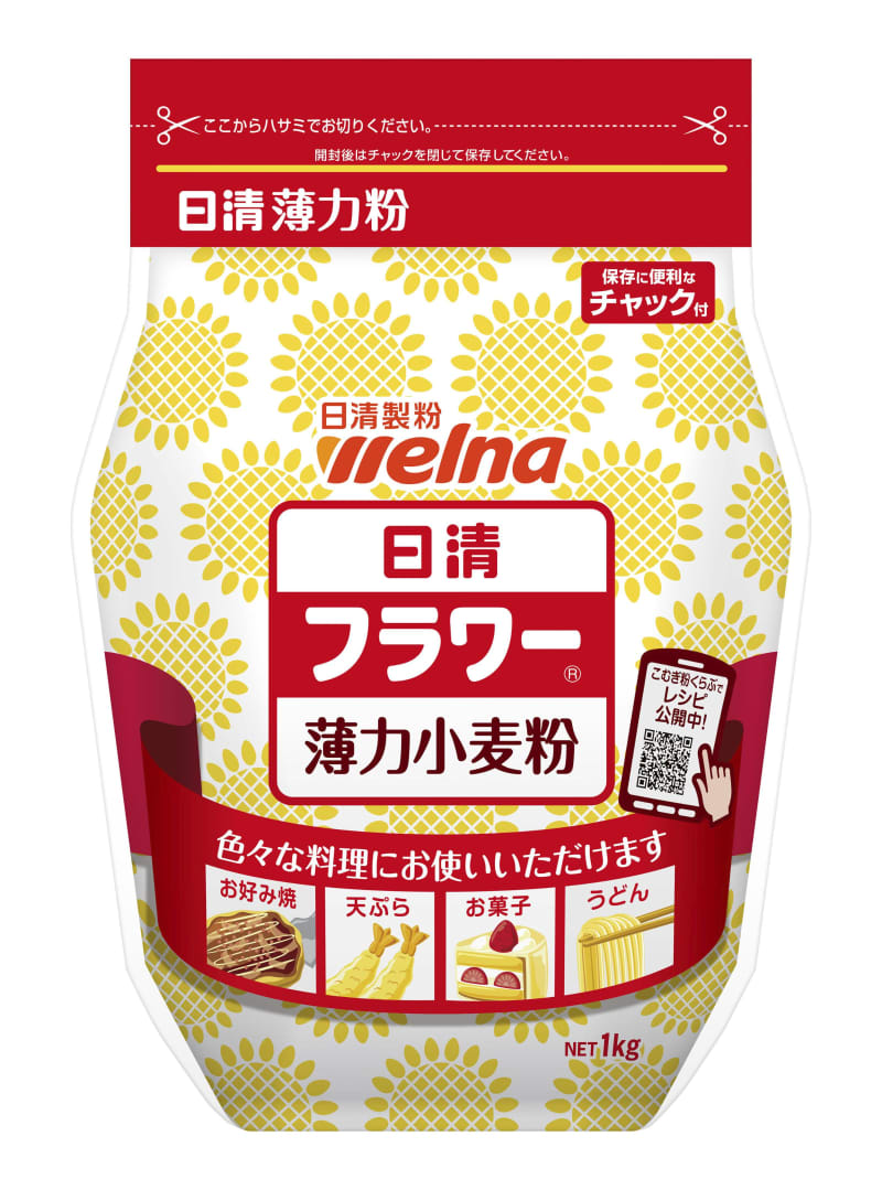 日清製粉、薄力粉値上げ　強力系の小麦粉は値下げ