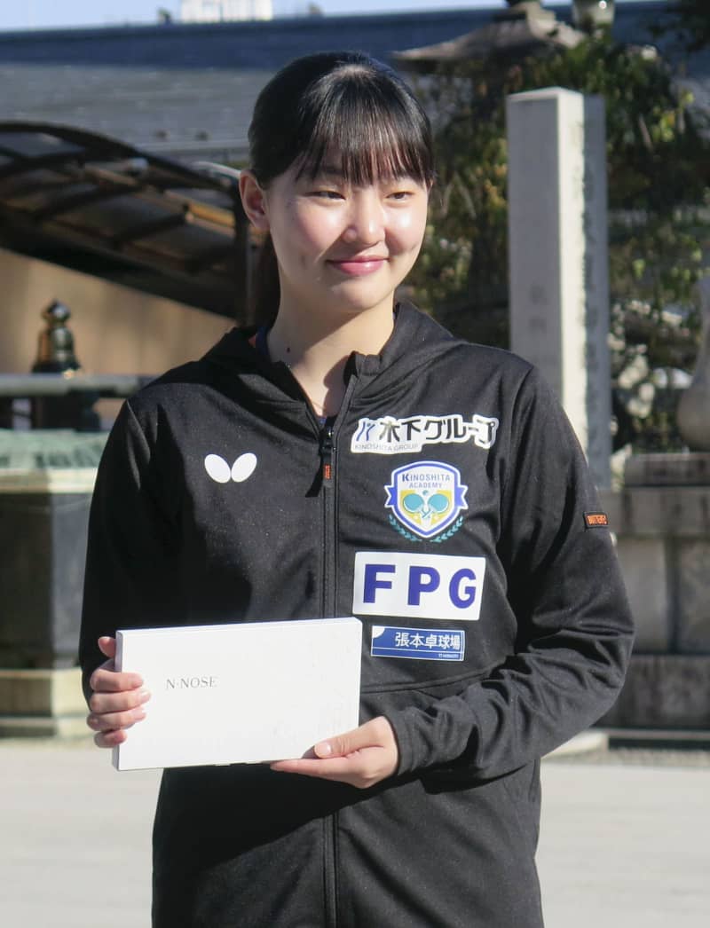 張本美和「一番濃い1年だった」　卓球、五輪団体銀の16歳