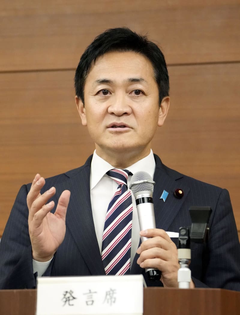 「参院も与党過半数割れ」目指す　国民玉木代表、野党戦略に言及