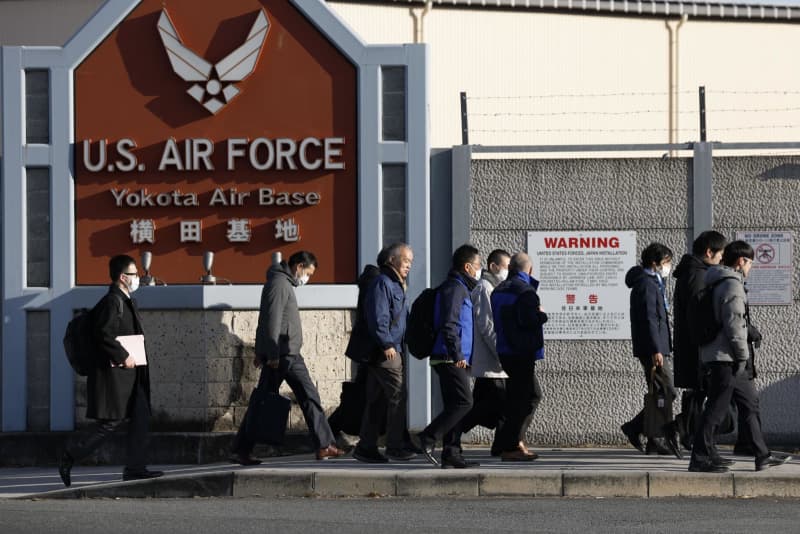 横田基地、PFASで立ち入り　流出疑い、防衛省や東京都など