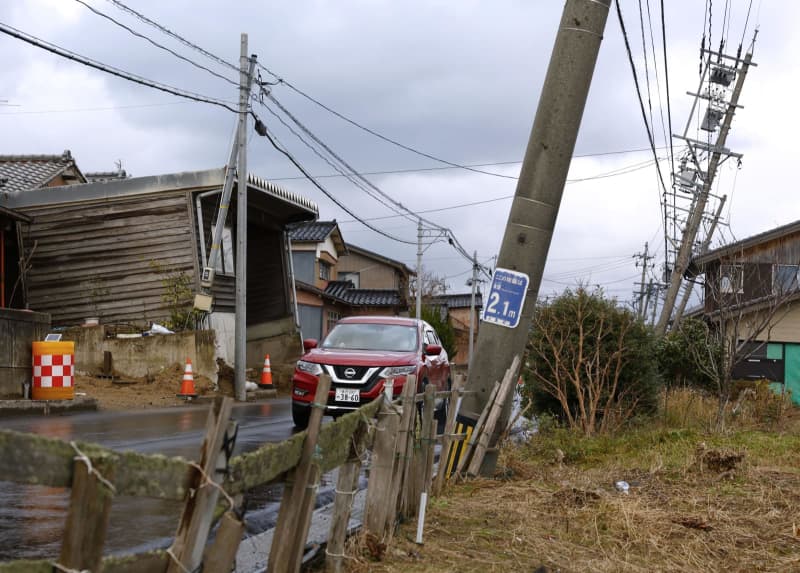 能登液状化、震度5弱以下も多発　過去の地震に比べ突出