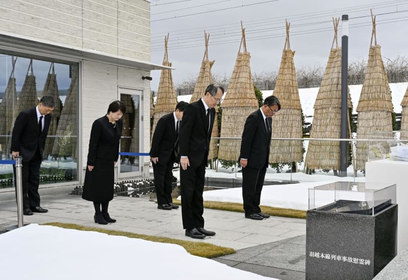 遺族「人命第一、継承して」　羽越線脱線事故から19年