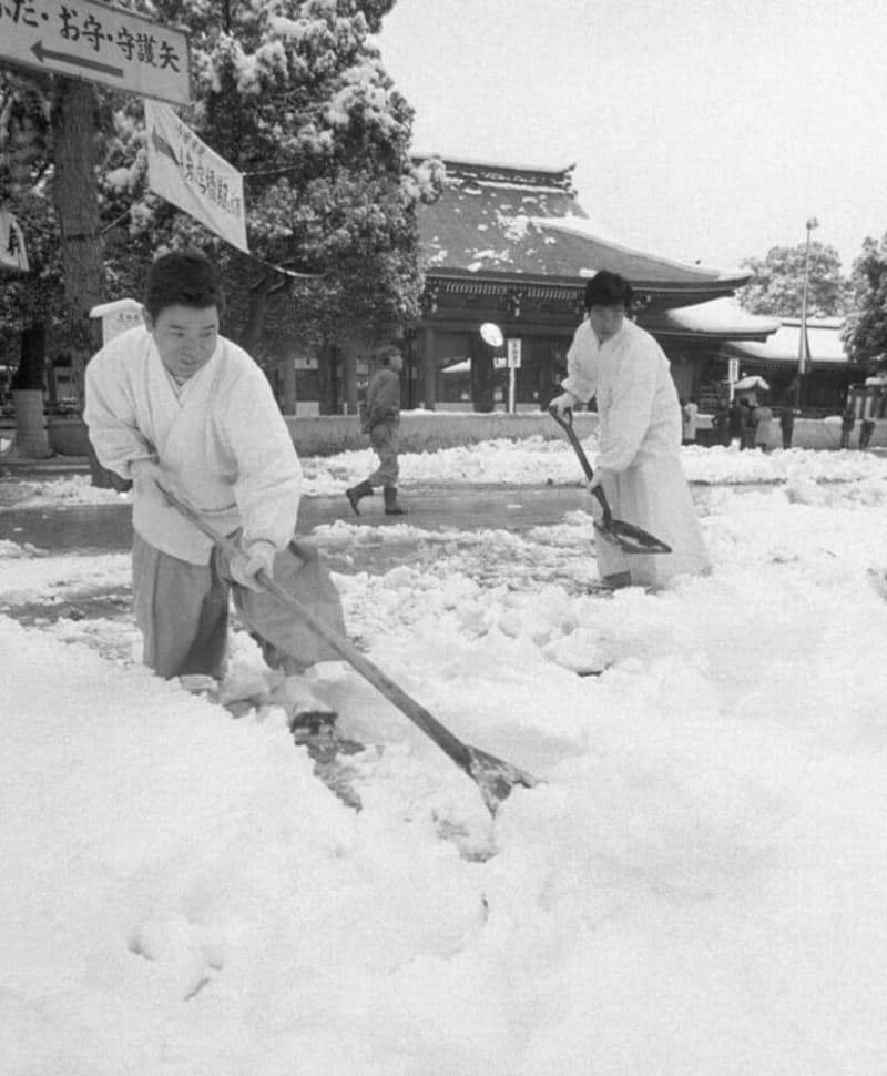 ＜あのころ＞正月三が日の大雪　47年前の1月3日