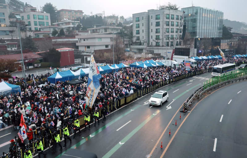 韓国、拘束令状を再請求へ　期限延長、執行は警察一任