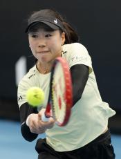 日比野菜緒が本戦進出　全豪テニス予選