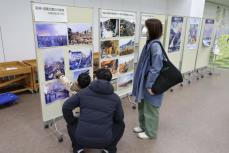 放水体験で防災意識高めて　震災関連の写真展示も、東京消防