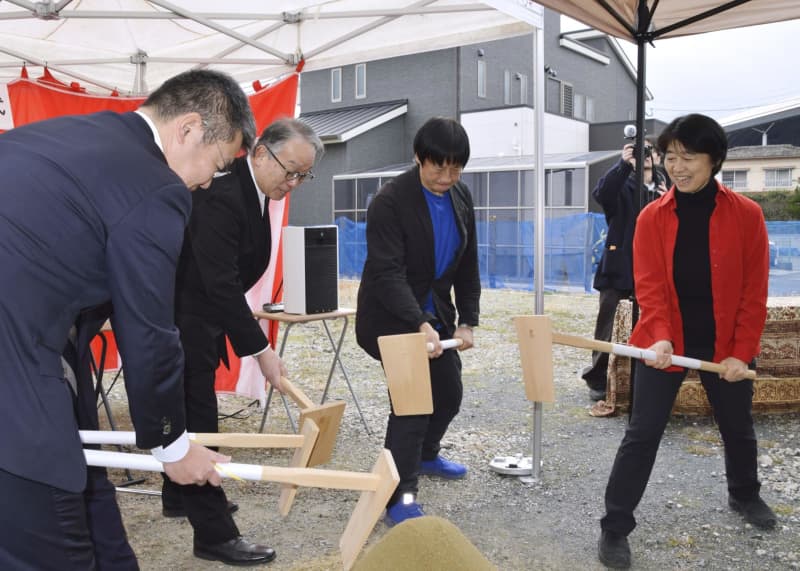 北九州、「希望のまち」起工式　指定暴力団工藤会の本部跡地