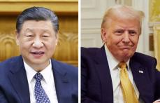 習氏とトランプ氏が電話会談　米中関係巡り意見交換か