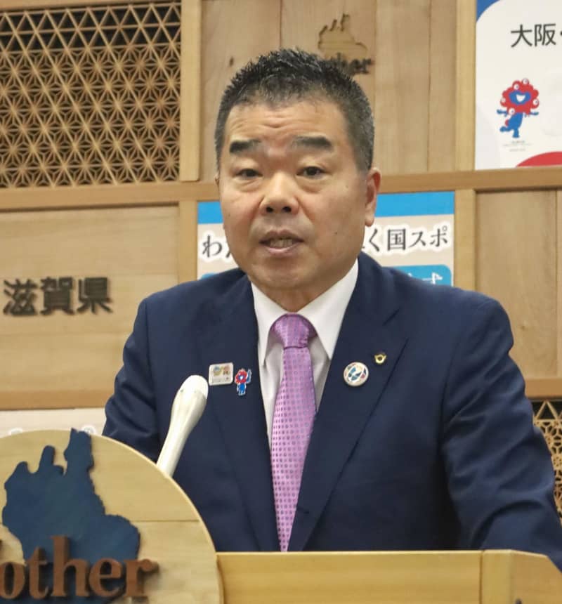 滋賀知事、小浜先行開業に疑問　北陸新幹線の延伸で