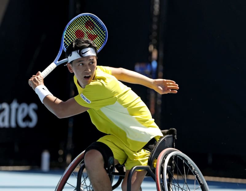 小田凱人、上地結衣が準々決勝へ　全豪テニス、車いすの部