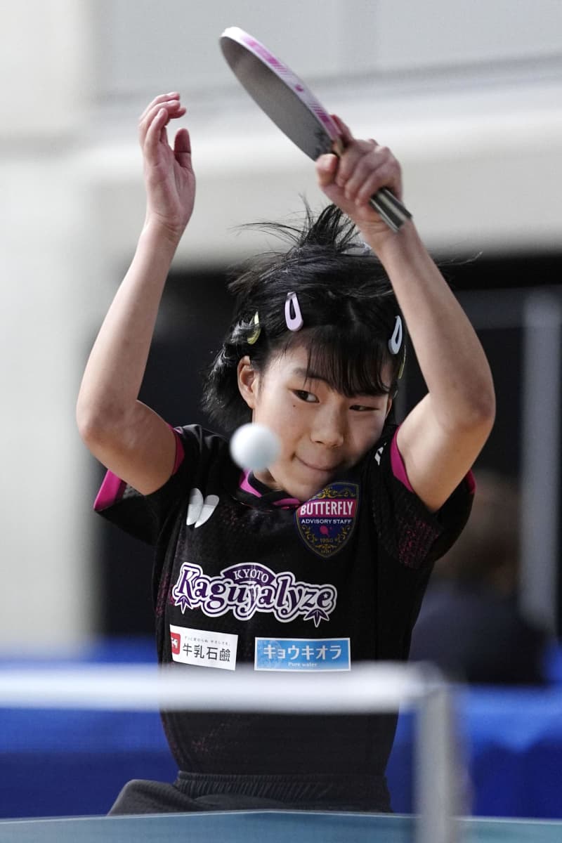 11歳松島美空は3回戦敗退　全日本卓球シングルス第2日